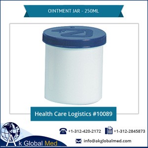 Health Care Logistics 10089 Medical 250ml Ointment Jar for Sale