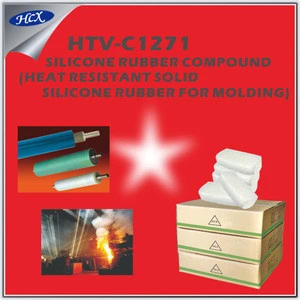 Heat resistant HTV rubber silicone raw material