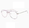 HH90050 Latest design glasses wholesale italian eyeglass frames mono design eyewear