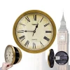 Hidden Secret wall clock Home Decoration Jewelry Security Money Cash Safe Clocks with Hiding Safe Storge 10 inch cheap price
