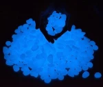 high bright glow in the dark luminous pebble artificial stone fish tank aquarium acrylic walkway garden decoration glowing rocks