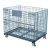 Import High Capacity Rigid Wire Mesh Containers Stackable Collapsible Wire Baskets Cargo and storage equipment roll pallet box from China