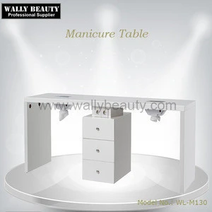 High class double nail table manicure table