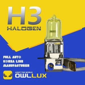 High Lumen Headlight Auto Lamp H3 H4 H1 12V H7 Halogen Bulb 8000K