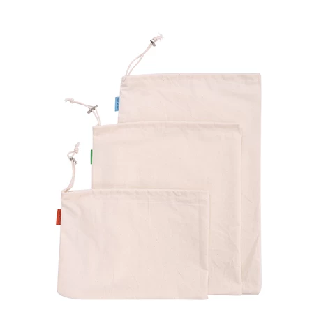 High performance customized eco-friendly reusable grocery mesh drawstring net bags