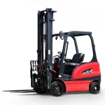 High quality 1 ton 2 ton 3 ton electric forklift Lift Height 3m-7m lithium battery solid tire Warehouse Indoor trucks forklift