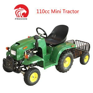 High quality 110cc small garden tractor with loader