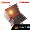 High Quality 80W 18V Flexible Foldable Solar Panel Kit Come with 12V 10A Charge Controller