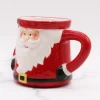 High Quality Ceramic Christmas Painting Coffee Beaker Mug