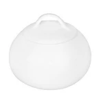 High Quality Cream White Reusable Restaurant Home Used Ceramic Sugar Bowl