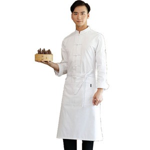 High Quality custom best chef coat chinese restaurant wholesale stock coat white wear jacket hotel staff chef uniform