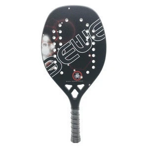 high quality custom OEM brand carbon fiber 330+/-10g light weight beach tennis racket