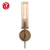 Import High Quality Decoration Indoor Vintage Fancy Copper Glass Tube Wall Lamp from China