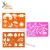 Import High quality drawing plastic PP stencil set Educational Tools for kids from China