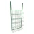Import High quality green 5 tier metal wire basket food hanging basket display rack from China
