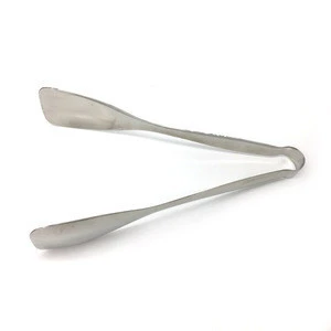 High quality kitchen tools function stainless steel handle bread use cooking tongs