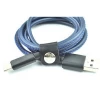 High Quality Leather Style Mobile Phone USB Data Cable