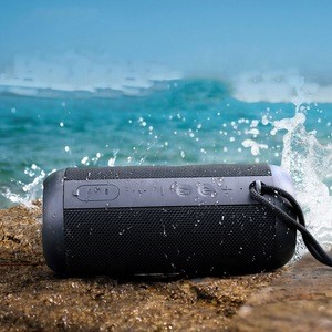High Quality New IPX6 Waterproof Cylinder Bluetooth Speaker Outdoor Shatterproof TWS Wireless Subwoofer Gift Customization