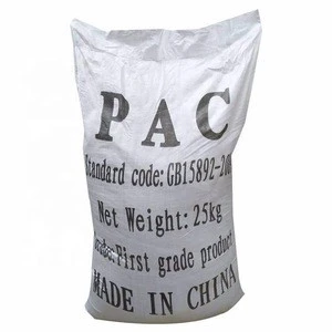 High Quality PAC 30% Poly Aluminum Chloride Polyaluminium light yellow for drinking water