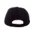 Import High quality promotional 5 panel cap 100% polyester black baseball hat from China