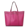 High quality pu leather ladies handbag supplier, lady handbag factory