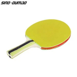 High Quality Pure Wood Colorful Table Tennis Racket