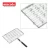Import High Quality Removable BBQ Wire Mesh Spring Grill Basket With Wooden Handle from China