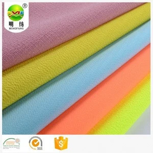 high quality silk polyester blend accordion pleats chiffon fabric