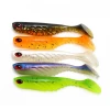 High Quality Soft Plastic Bait Rubber Artificial Bass Fishing Lures 3D Eyes Fish Tackle Set