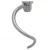 Import High quality stainless steel food mixer parts spiral dough mixer hook from China