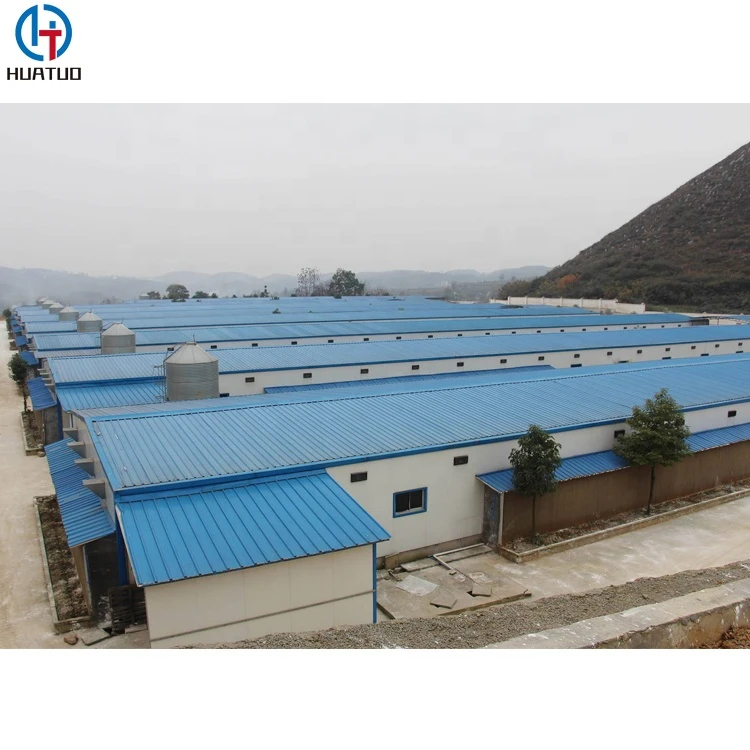 High Quality Steel Structure Chicken Poultry House Steel Poultry House