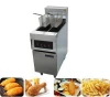high quality upright deep fat electrical fryer with high power durable heating element