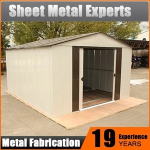 High Quality Waterproof Metal Garden Storage Shed House
