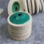 High quality Wool felt polishing Wheel sanding Disc for Metal