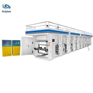 High Speed 23456789 colors BOPP/PVC/PE/PET/Combined Film and Paper Rotogravure Printing Machine Price