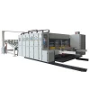 high speed full automatic flexo printing & slotting machine(lead feeding) corrugated carton machine