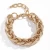 Import Hip Hop Style Geometric Thread Splicing Necklace Jewelry Thick Gold Twist Cuban Link Chain Necklace For Women from China