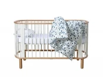 Home bedroom furniture wooden bed baby crib