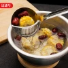 Home kitchen removable ladle soup hot pot filter spoon