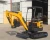 Import HONORSUN Small crawler excavator with bucket from China