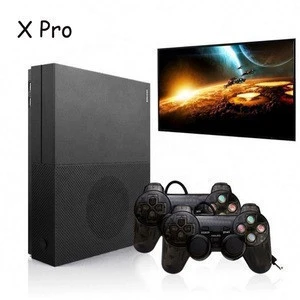 Hot deal NEW Product 64Bit 4K HD Video Game console with 2 joystick Video game console X PRO