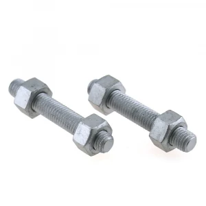 Hot Dipped Galvanized Threaded Stud HDG China threaded rods
