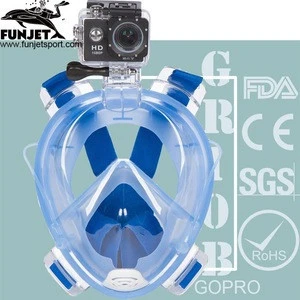 Hot! Diving Mask Underwater Scuba Anti Fog Full Face Snorkeling Mask With Ear Plugs SnorkelNew Arrival