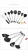 Import Hot Sale 9 Pcs Silicone Cooking Utensils Set With Stainless Steel Handle Non Stick Cooking Utensils from China