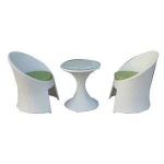 Hot-sale aluminum coffee set  table and chair outdoor furniture  wicker patio garden furniture