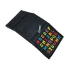 Hot sale cheap 420D polyester travel 3 fold wallet purse