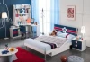 Hot Sale Environmental PE Undercoat MDF Wood Children Bedroom Set For Boy