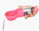 hot sale high quaility supplies dog travel water bottle bowl dog pet water cup dog water bottle