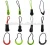 Import Hot Sale High Quality PVC Zipper Puller for garment and bags from China