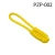 Hot sale knitted paracord zipper puller